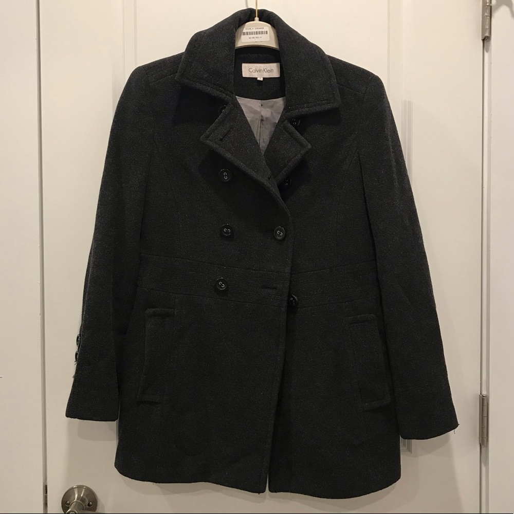 Calvin Klein Wool Peacoat